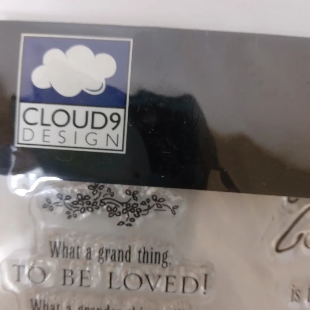 Simple Thoughts 16 Piece LOVE Clear Stamp Set by Cloud 9 Design Paper Crafts
